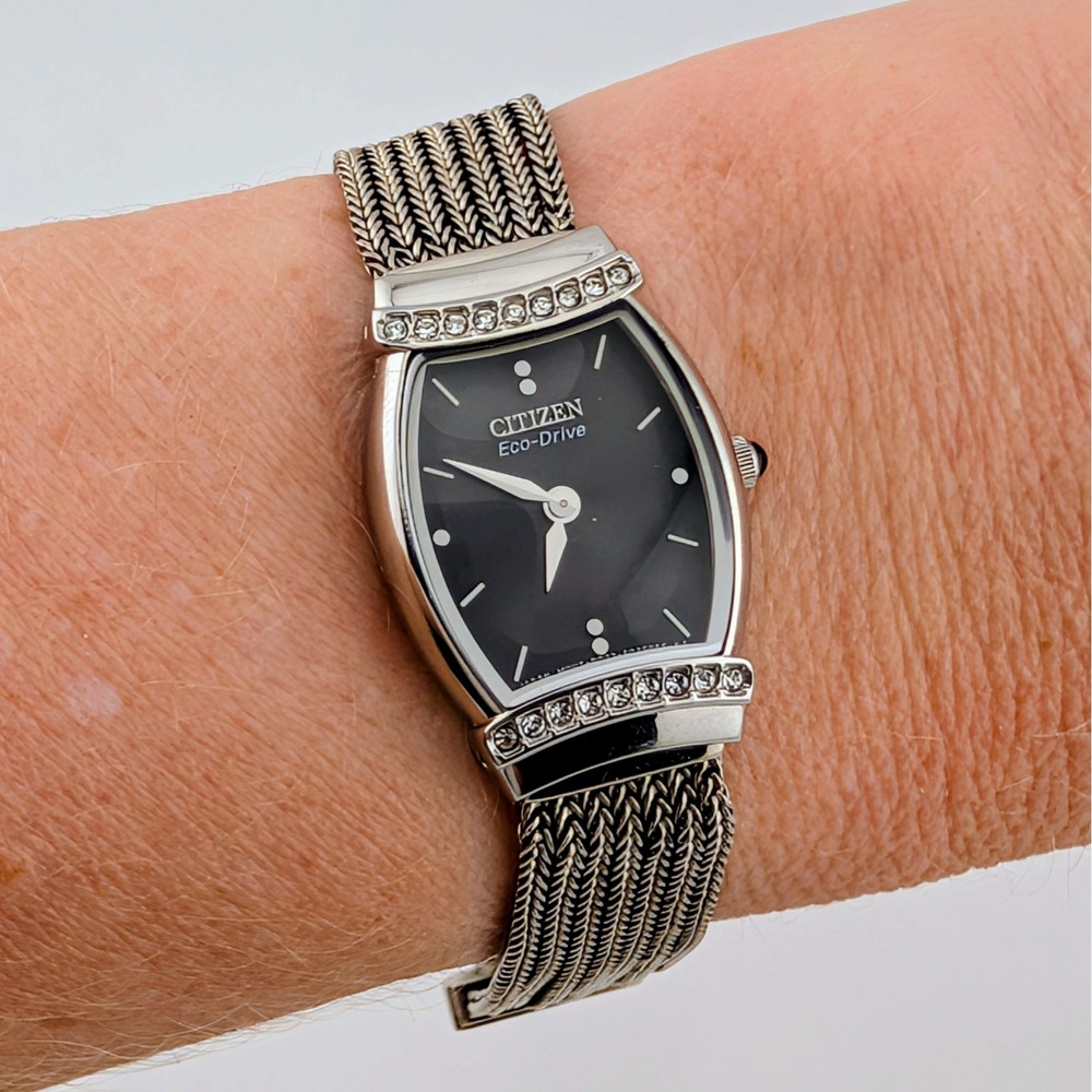 Citizen Normandie Swarovski Eco-Drive Women's Watch New Capacitor B023-S022029